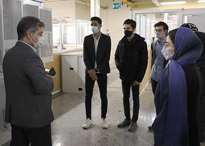 بازدید دانشجویان
