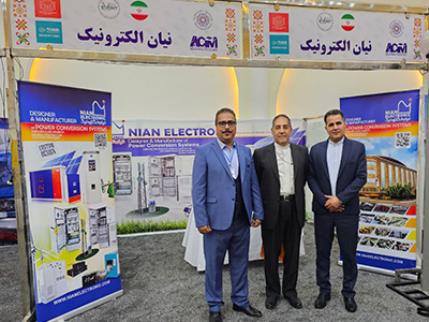 ارائه محصولات و راهکارهای نوآورانه نیان الکترونیک در نمایشگاه افغانستان